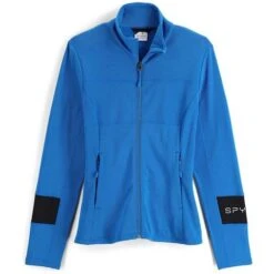 Spyder Speed Full Zip Fleece Jacket - Women's -Buckmans Store fw23 spyder womensspeedfullzipzipfleecejacket collegiate 3