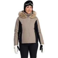 Spyder Vida GTX Jacket - Women's -Buckmans Store fw23 spyder womensvidagtxjacket cashmere 1