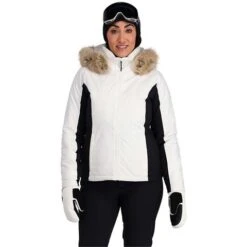 Spyder Vida GTX Jacket - Women's -Buckmans Store fw23 spyder womensvidagtxjacket white 1
