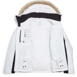 Spyder Vida GTX Jacket - Women's -Buckmans Store fw23 spyder womensvidagtxjacket white 5