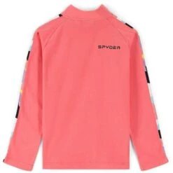 Spyder Speed Fleece Zip T-Neck - Youth -Buckmans Store fw23 spyder youthspeedfleeceziptneck tropic 2