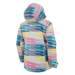 Sunice Zara Jacket - Girl's -Buckmans Store fw23 sunice girlszarajacket brickprint 2