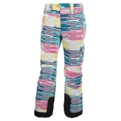 Sunice Zoe Pant - Girl's -Buckmans Store fw23 sunice girlszoepant brickprint 1