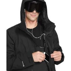 Volcom L Ins Gore-Tex Jacket - Men's -Buckmans Store fw23 volcom menslinsulatedgoretexjacket black 6