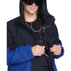 Volcom L Ins Gore-Tex Jacket - Men's -Buckmans Store fw23 volcom menslinsulatedgoretexjacket darkblue 6