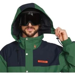 Volcom Longo Gore-Tex Jacket - Men's -Buckmans Store fw23 volcom menslongogoretexjacket military 4