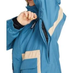 Volcom Melancon Gore-Tex Jacket - Women's -Buckmans Store fw23 volcom womensmelancongoretexjacket petrolblue 5