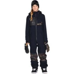 Volcom Romy Snow Suit - Women's -Buckmans Store fw23 volcom womensromysnowsuit black 1