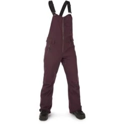 Volcom Swift Bib Overall - Women's -Buckmans Store fw23 volcom womensswiftbiboverall blackplum 1