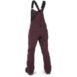 Volcom Swift Bib Overall - Women's -Buckmans Store fw23 volcom womensswiftbiboverall blackplum 2