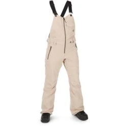 Volcom Swift Bib Overall - Women's -Buckmans Store fw23 volcom womensswiftbiboverall sand 1