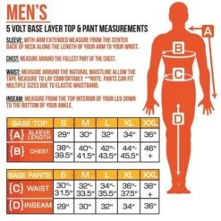 Mens Heated Base Layer Top -Buckmans Store mens heated baselayer top3