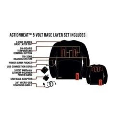 Mens Heated Base Layer Top -Buckmans Store mens heated baselayer top4