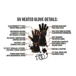Mens Heated Snow Gloves -Buckmans Store mens heated snow gloves3