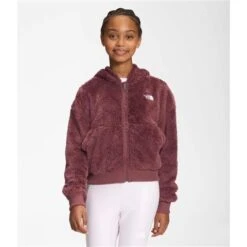 The North Face Suave Oso Full Zip Hooded Jacket - Girl's -Buckmans Store nf0a7uma 6r4 01 22 23
