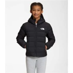 The North Face Reversible North Down Hooded Jacket - Girl's 27 The North Face Reversible North Down Hooded Jacket - Girl's -Buckmans Store nf0a7woy jk3 01 22 23
