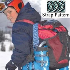Fast Strap Spring Loaded Ski Boot Strap -Buckmans Store peacock fast strap spring loaded ski boot strap 32354