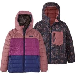 Patagonia Kid's Reversible Down Sweater Hoody With NetPlus - 68640 -Buckmans Store prf2223 68640 wabk