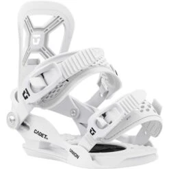 Union Cadet XS Snowboard Bindings - Youth -Buckmans Store un 22 cadet xs white front2233