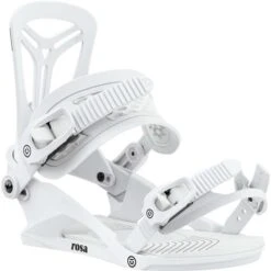 Union Rosa Snowboard Bindings - Women's -Buckmans Store un 22 rosa white front 2223