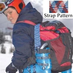 Fast Strap Spring Loaded Ski Boot Strap -Buckmans Store us flag fast strap spring loaded ski boot strap 33677