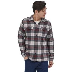 Patagonia L/S Organic Cotton Midweight Fjord Flannel Shirt - Men's (42400) -Buckmans Store wbf2223 42400 fori jc1