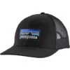 Patagonia P-6 Logo Trucker Hat -Buckmans Store wbs2023 38289 blk