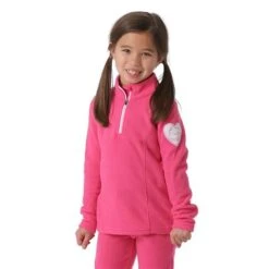 Zemu Junior 1/4 Zip Fleece Top - Girl's
